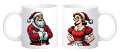 Obrazek Pani & Pan Mikołaj, 2x330 ml