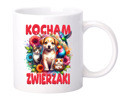 Obrazek Kocham Zwierzaki, 330 ml