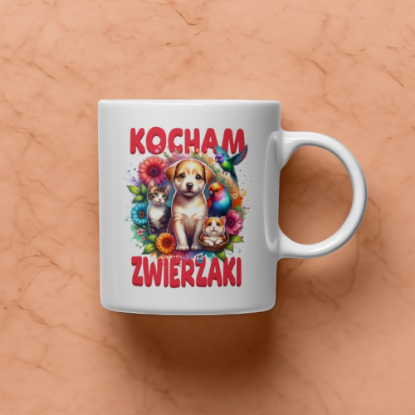Obrazek Kocham Zwierzaki, 330 ml