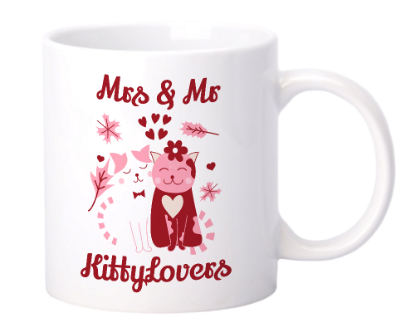 Obrazek Mrs & Mr KittyLovers 2x330 ml
