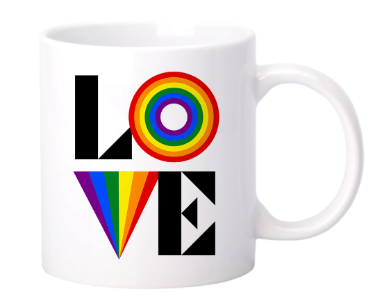 Obrazek Tęczowe Love, 330 ml