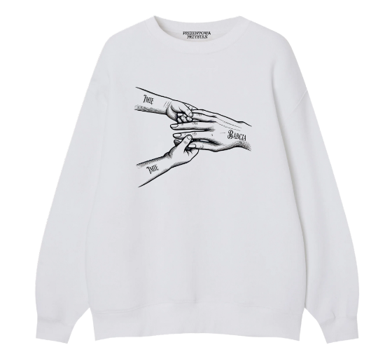 Obrazek Personalizowana Bluza Babcia + Wnuki