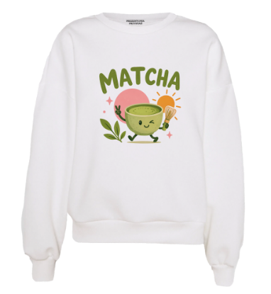 Obrazek 🍵 Bluza Matcha – dla tych, którzy dzień zaczynają od zielonej energii