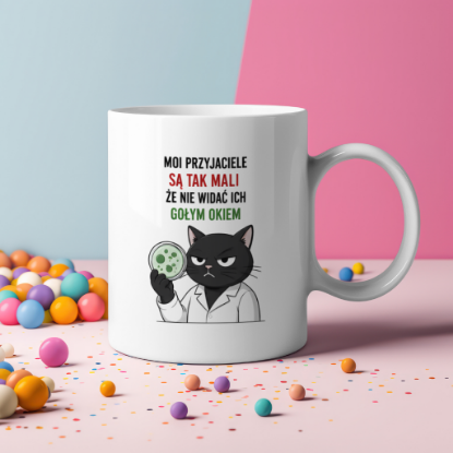 Obrazek Kubek 330 ml „Moi przyjaciele są tak mali”
