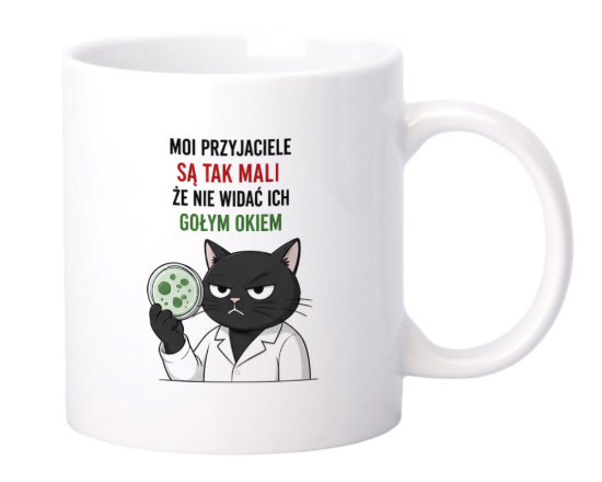 Obrazek Kubek 330 ml „Moi przyjaciele są tak mali”