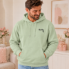 Obrazek Personalizowana pistacjowa bluza dla Taty z imionami dzieci – haft TATA z sercem