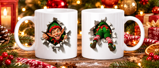 Obrazek Kubek 330 ml Szalony Elf